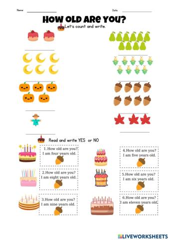Unit 4 How old are you? Lesson 2