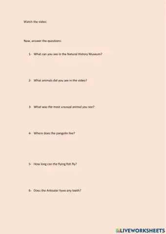 The Natural History Museum