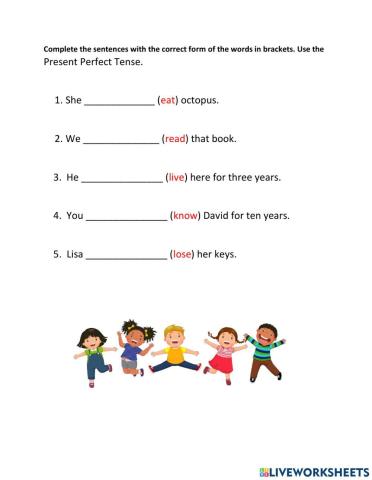 Present Perfect Tense