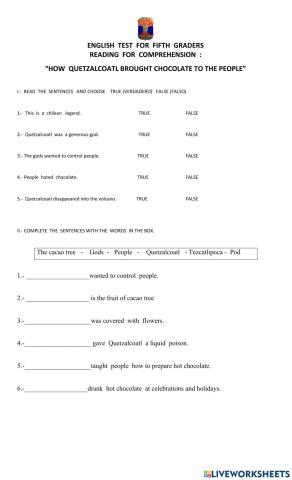 How Quetzalcoatl brought chocolate to people