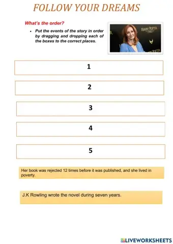 Follow your dreams Module 5