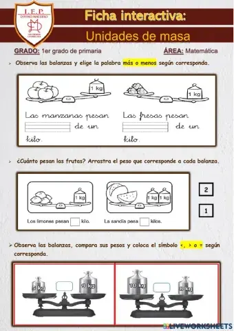 Unidades de masa: Arbitrarias y no arbitrarias