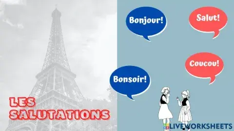 Les salutations