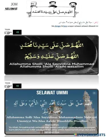 Selawat Nabi
