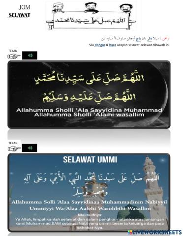 Selawat Nabi