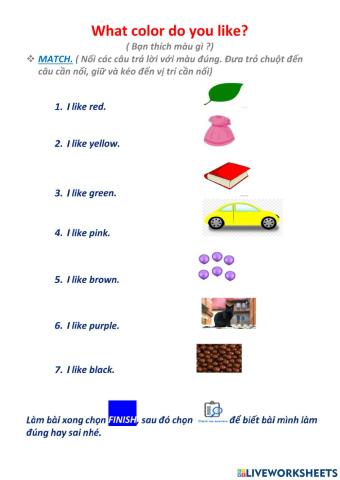 What color do you like?