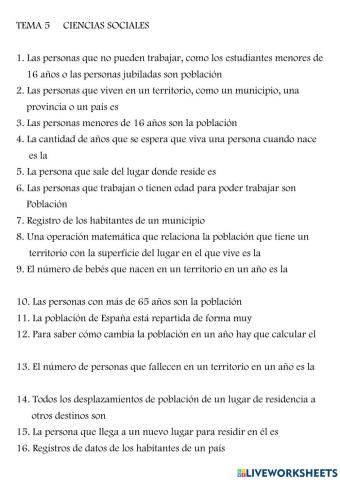 Ficha repaso población y crecimiento