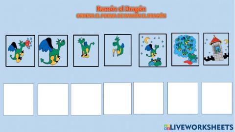 Escuchar, observar y ordenar las imágenes del cuento