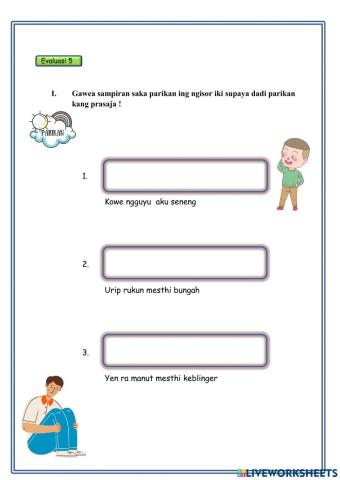 Evaluasi 7 modul parikan