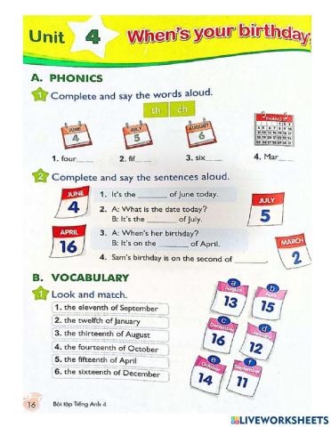 When's your birthday?