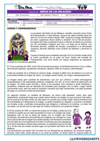 Señor de los milagros