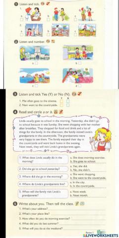 Review 1 grade 5