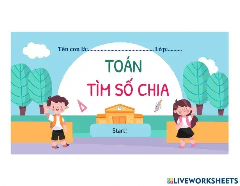 Tìm số chia