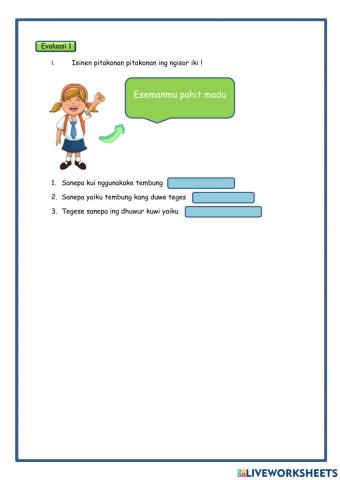 Evaluasi 1 modul Sanepa