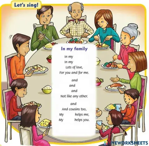 In my family song