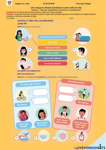 Take into consideration