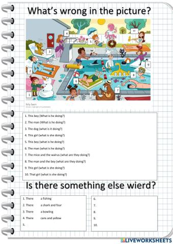 What's wrong in the picture