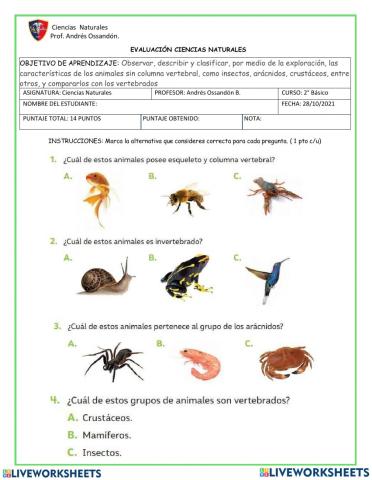 Ev ciencias naturales