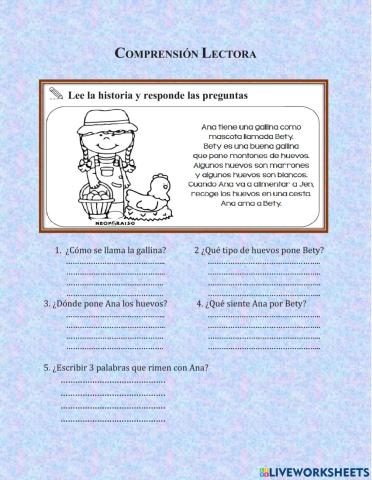 Comprensión Lectora