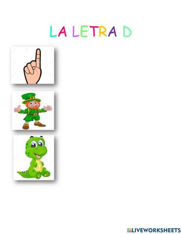 Letra d