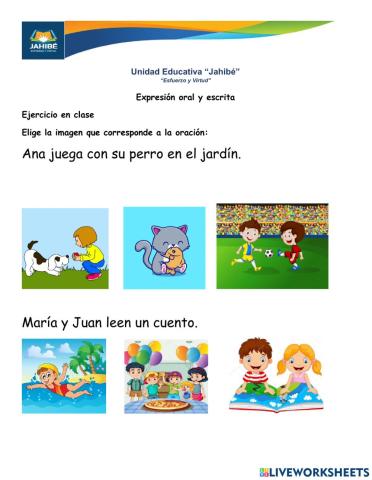 Ejercicio 1 conciencia fonológica