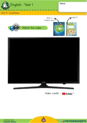 English Y1 - Lunchtime 27