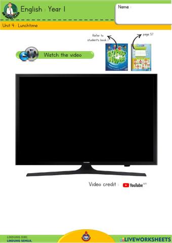 English Y1 - Lunchtime 27