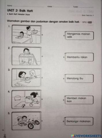 Unit 2 baik hati amalan saya