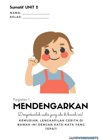 Sumatif UNIT 2 Bahasa Indonesia