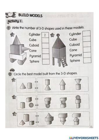 3d shapes