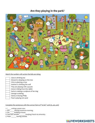 Are they playing in the park?