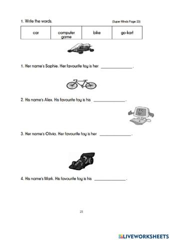 Year 1-Additional Activity-Unit 2-page25 and 26