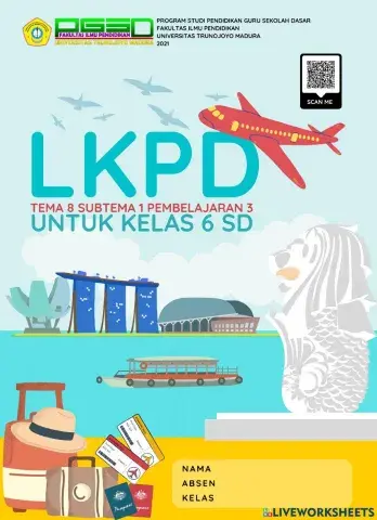 LKPD Tema 8 Subtema 1 Pembelajaran 3