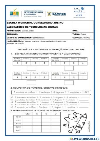 Composição e decomposição