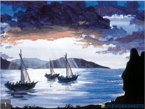 Jesus calms the storm