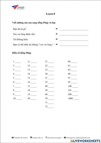 Le Nouveau Taxi A1 - Leçon 0