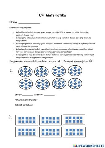 Ulangan Harian Matematika