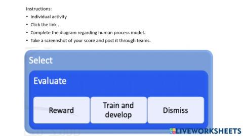 Human resources model
