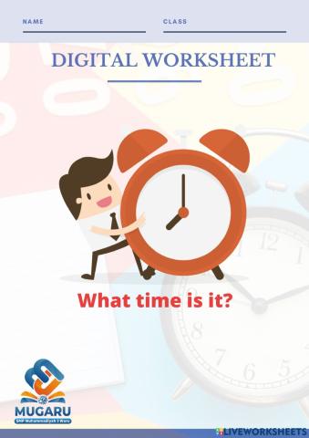 Activity 1: What time is it?