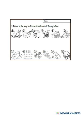 Tommy's in the kitchen