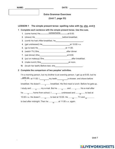 TNFEXTRAGRAMMARUNIT7 