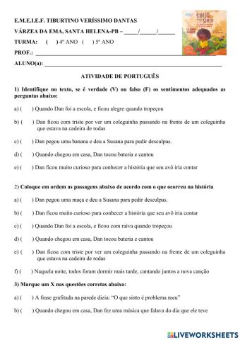 Livro: sinto o que sinto