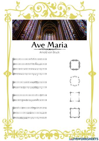 Ave Maria - Arnold von Bruck