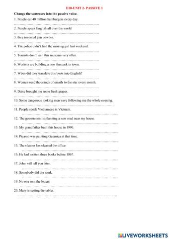 E10-unit 2- passive 1