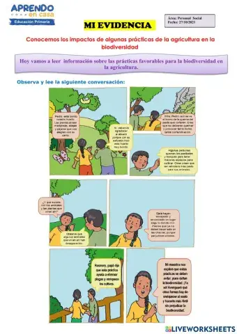 Conocemos los impactos de algunas prácticas de la agricultura en la biodiversidad