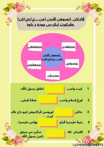 Perkataan Imbuhan Apitan - me...i -kan -