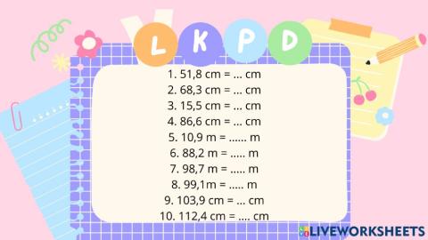 Pembulatan pengukuran panjang