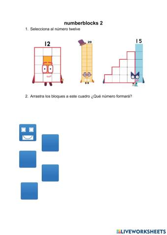 Numberblocks 2 boliviano