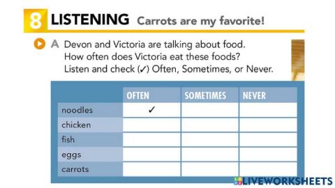 Basic c - listening - adverbs of frequency