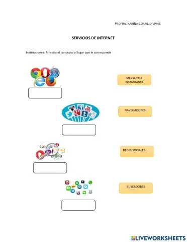 Servicios de internet